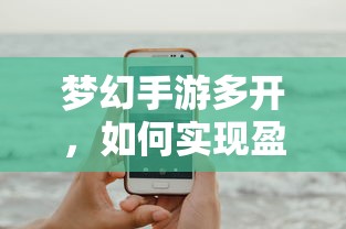 梦幻手游多开盈利的探索与实践  第1张
