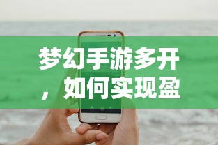 梦幻手游多开盈利的探索与实践  第1张