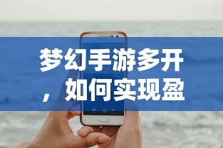梦幻手游多开盈利的探索与实践  第1张