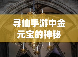 寻仙手游中金元宝的神秘作用  第1张