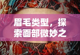 眉毛类型，探索面部微妙之美的奥秘  第1张