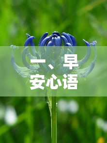 早安心语的力量  第1张