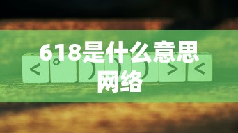 618网络热词指的是618购物节的意思。  第1张
