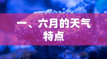 六月的天气特点，温暖而多变  第1张