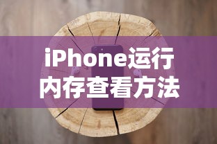 iPhone运行内存查看方法全解析  第1张