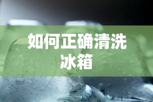 如何正确清洗冰箱的步骤与技巧  第1张