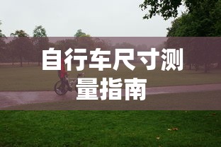自行车尺寸测量指南  第1张