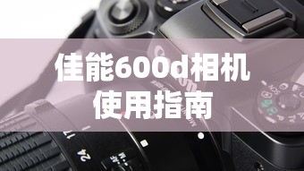 佳能600d相机使用指南，快速上手与技巧详解  第1张