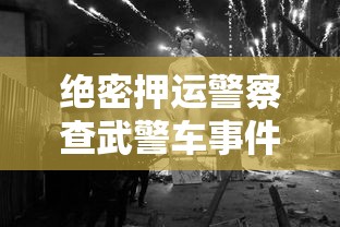 绝密押运，警察查武警车事件全面解析  第1张