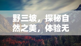 野三坡，探秘自然之美，畅享无限乐趣之旅  第1张