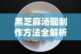 黑芝麻汤圆制作方法全解析  第1张
