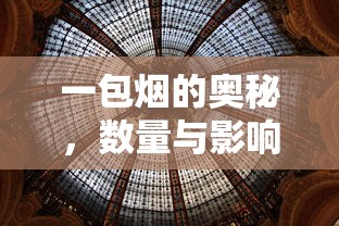 一包烟的奥秘，数量与影响探究  第1张