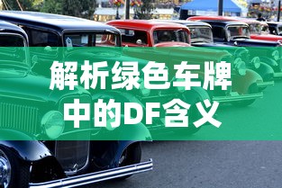 解析绿色车牌中的DF含义  第1张