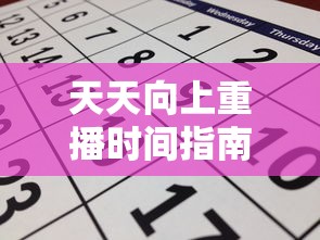 天天向上重播时间指南  第1张