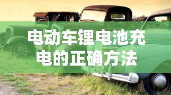 电动车锂电池充电的正确方法  第1张