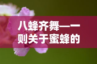 八蜂齐舞，蜜蜂的团结与舞动的成语故事  第1张