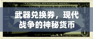 现代战争中的神秘货币，武器兑换券  第1张