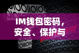 IM钱包密码，安全保护与使用指南  第1张
