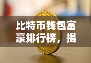 数字货币时代的财富新贵，比特币钱包富豪排行榜揭秘  第1张