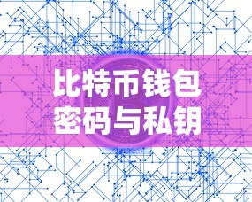 比特币钱包密码与私钥，安全管理的关键  第1张