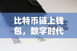 比特币链上钱包，数字时代的财富管理新趋势  第1张