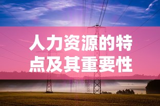 人力资源的特点及其重要性，企业成功的关键因素分析  第1张