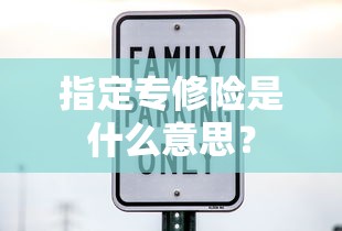 指定专修险，定义与解析  第1张