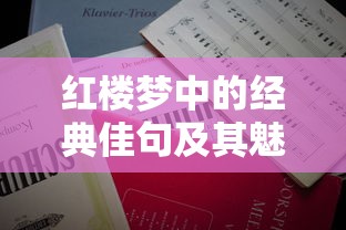 红楼梦中的经典佳句及其情感魅力  第1张