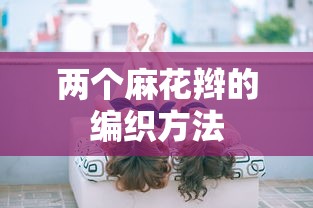 两个麻花辫的编织方法  第1张