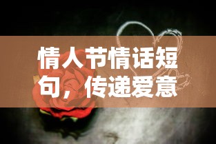 情人节甜蜜诗篇，情话短句传递爱意  第1张