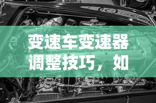 变速车变速器调整技巧，快速达到最高速度的秘诀  第1张