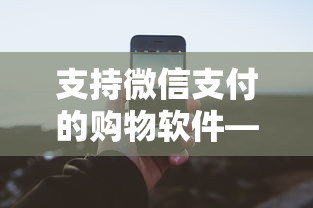 微信支付助力购物新体验，便捷购物软件一览  第1张
