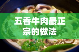 五香牛肉正宗做法指南  第1张