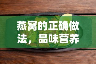 燕窝的正确做法，品味营养珍品的烹饪指南  第1张