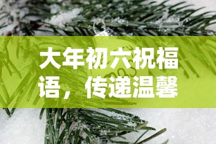 大年初六温馨祝福，传递喜悦与温馨  第1张