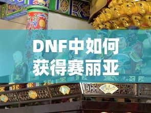 DNF中赛丽亚的信任称号获得指南  第1张