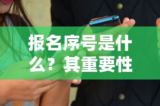 报名序号，重要性及使用方法详解  第1张