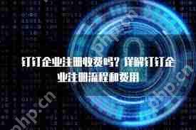 公司注册钉钉收费情况分析  第1张