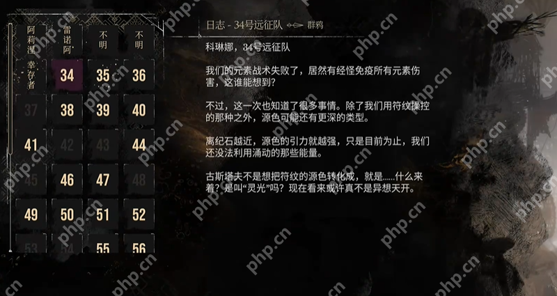 光影交织，33号与34号远征队日志收集指南  第1张