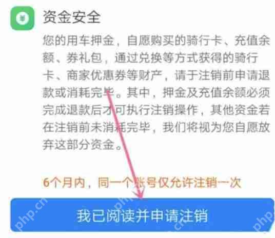 哈啰出行账号注销方法  第4张