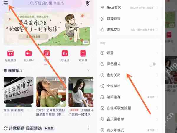 网易云音乐设置定时关闭的步骤  第1张