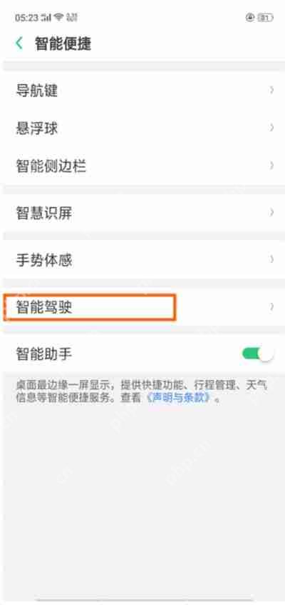 OPPO手机智能驾驶功能开启步骤分享  第3张