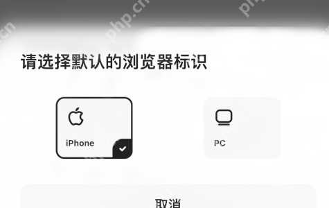 夸克浏览器更改浏览器标识的操作流程  第4张