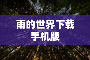 雨的世界下载手机版  第1张