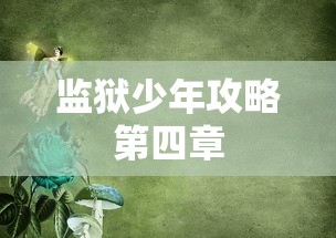 监狱少年攻略第四章  第1张