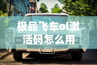 极品飞车ol激活码怎么用  第1张