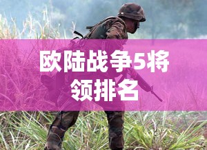 欧陆战争5将领排名  第1张