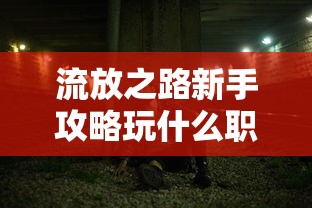 流放之路新手攻略玩什么职业  第1张