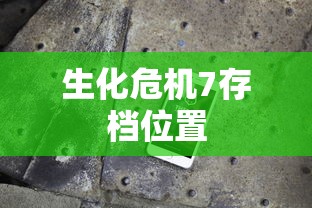 生化危机7存档位置  第1张