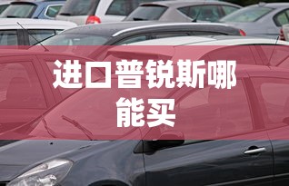 进口普锐斯哪能买  第1张